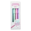 Radírozható tollkészlet 4 pasztellszínnel - Írószer - 4 Pastel erasable pens - DD03794