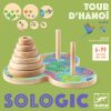 Toronyépítés - Logikai játék - Tour d'Hanoï - DJ00812