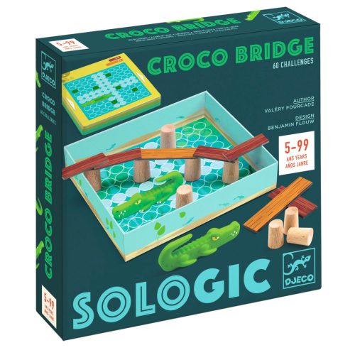 Croco Bridge - Logikai játék - Croco Bridge - DJ00816