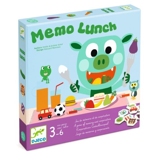 Memo lunch - Memória játék -Memo lunch - DJ00819