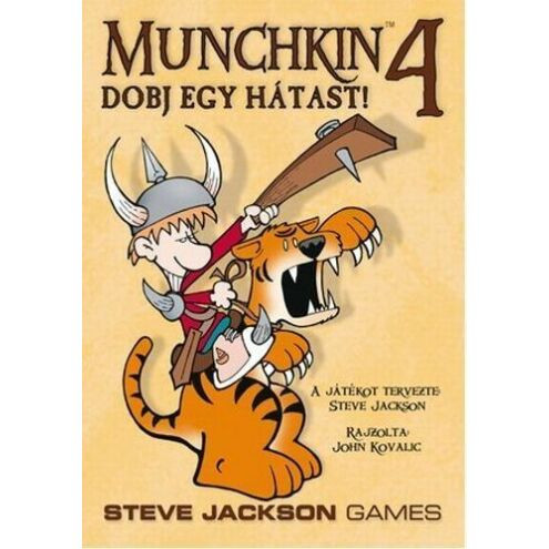 Munchkin 4 - Dobj egy hátast! társasjáték