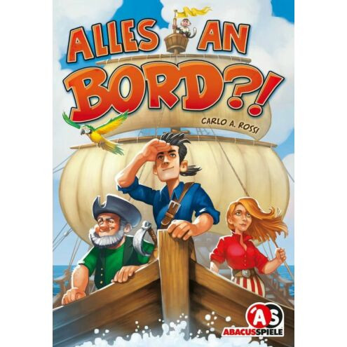 Alles an bord?! - Mindenki a fedélzetre! társasjáték