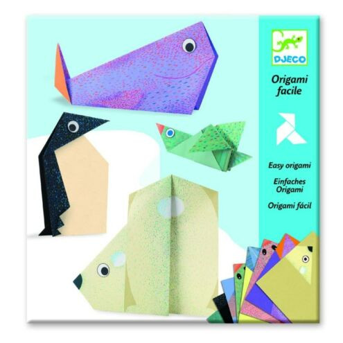 Sarkkör állatai - Origami - Polar animals - Djeco